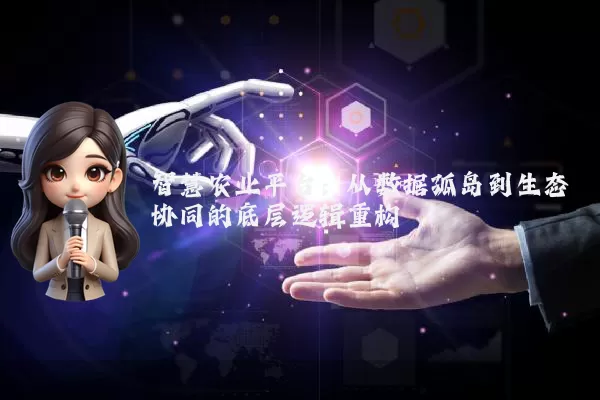 智慧农业平台:从数据孤岛到生态协同的底层逻辑重构