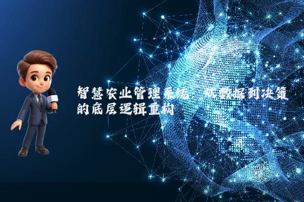 智慧农业管理系统:从数据到决策的底层逻辑重构