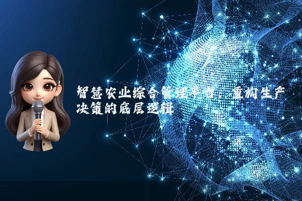 智慧农业综合管理平台:重构生产决策的底层逻辑