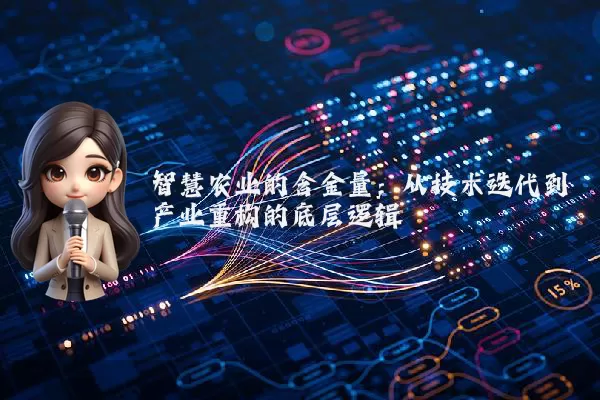 智慧农业的含金量:从技术迭代到产业重构的底层逻辑