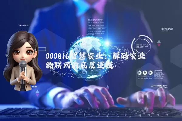 000816智慧农业:解码农业物联网的底层逻辑