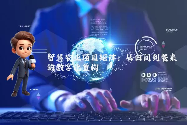 智慧农业项目矩阵：从田间到餐桌的数字化重构