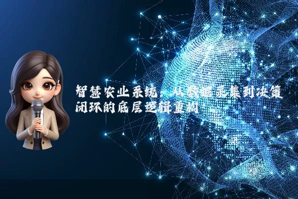 智慧农业系统:从数据采集到决策闭环的底层逻辑重构